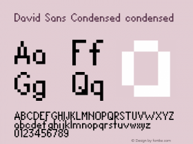 David Sans Condensed