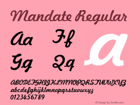 Mandate