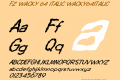 FZ WACKY 64 ITALIC