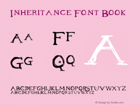 Inheritance Font