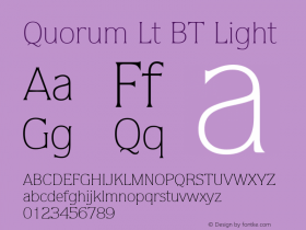 Quorum Lt BT