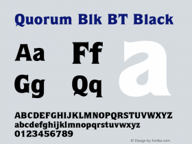 Quorum Blk BT