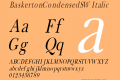 BaskertonCondensedSW