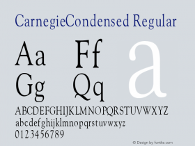 CarnegieCondensed