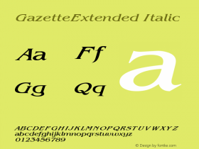 GazetteExtended