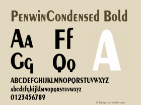 PenwinCondensed