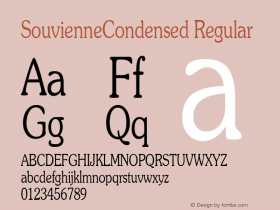 SouvienneCondensed