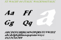 FZ WACKY 66 ITALIC