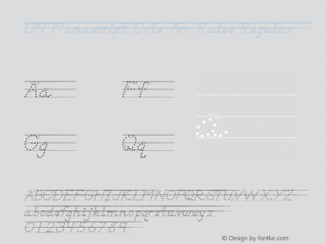 DN Manuscript Dots Arr Rules