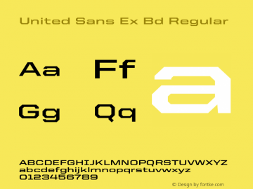 United Sans Ex Bd