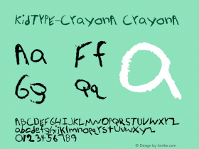 KidTYPE-CrayonA
