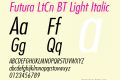 Futura LtCn BT