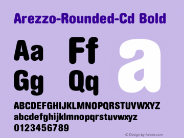 Arezzo Rounded Cd Bold Search Fontke For Mobile