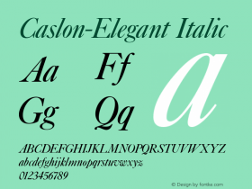 Caslon-Elegant