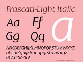 Frascati-Light