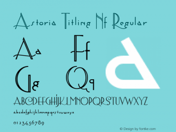 Astoria Titling Nf