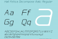 Hall Fetica Decompose Italic