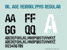 Oil Age Heiroglyphs