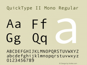 QuickType II Mono