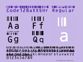 Code128aXXSHr