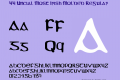 YY Uncial Most Irish Molded