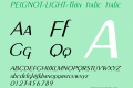 PEIGNOT-LIGHT-Thin Italic