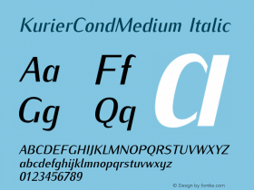 KurierCondMedium