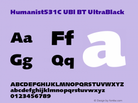 Humanist531C UBl BT