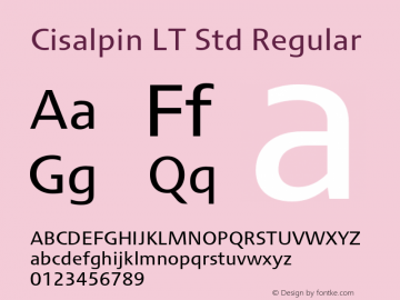 Cisalpin LT Std