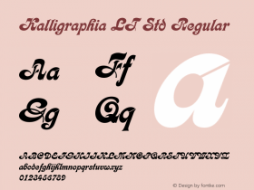 Kalligraphia LT Std