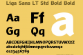 Liga Sans LT Std Bold