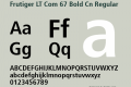 Frutiger LT Com 67 Bold Cn