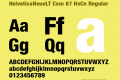 HelveticaNeueLT Com 87 HvCn