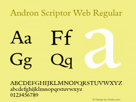 Andron Scriptor Web