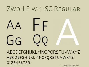 Zwo-LF w-1-SC