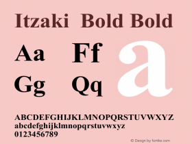 Itzaki Bold