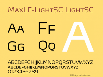 MaxLF-LightSC