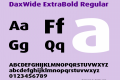 DaxWide ExtraBold