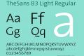 TheSans B3 Light