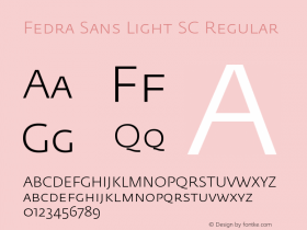 Fedra Sans Light SC