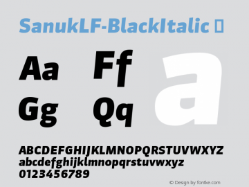 SanukLF-BlackItalic