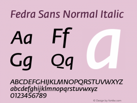 Fedra Sans Normal