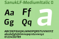 SanukLF-MediumItalic