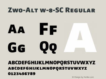 Zwo-Alt w-8-SC