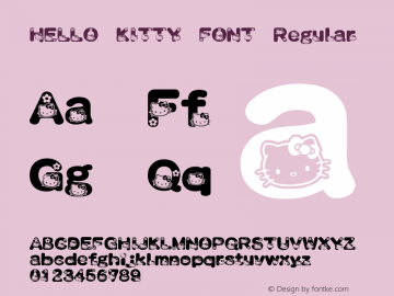 HelloFont ID WenYiHei-Font Family Search-Fontke.com