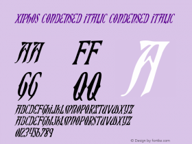 Xiphos Condensed Italic