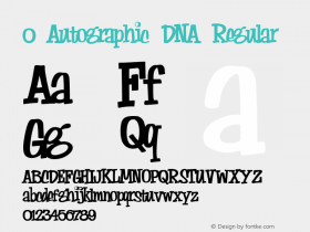 0 Autographic DNA