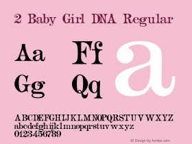 2 Baby Girl DNA