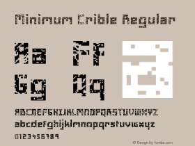 Minimum Crible