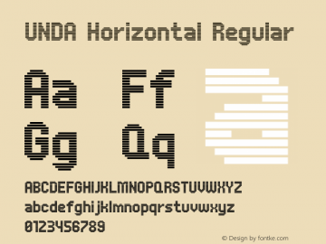 UNDA Horizontal